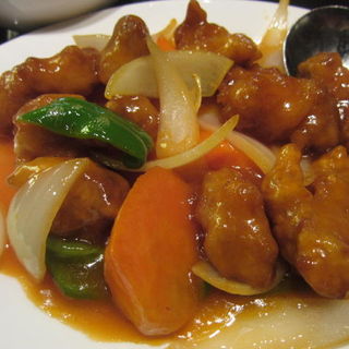 酢豚定食(多謝)