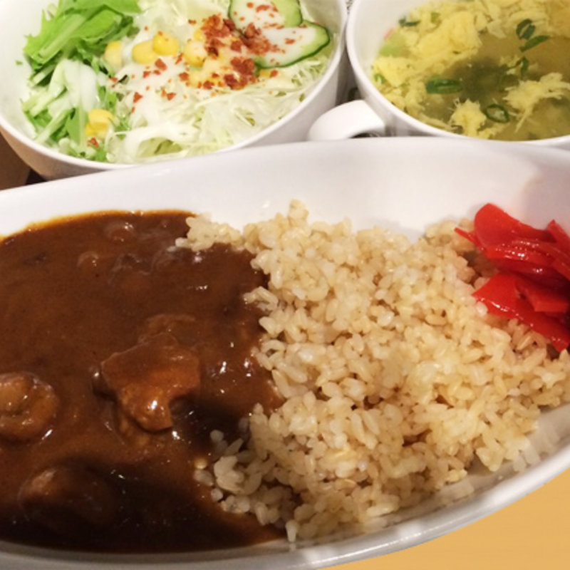 【ランチ】キーマカレー(Green GYM&CAFE)