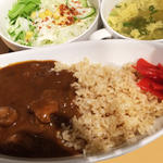 【ランチ】キーマカレー(Green GYM&CAFE)