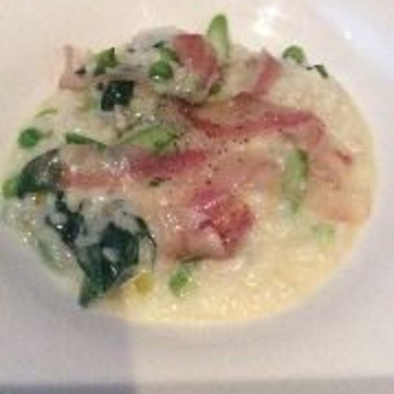 熟成肉と野菜のリゾット(ラ・アーニー・マリス)