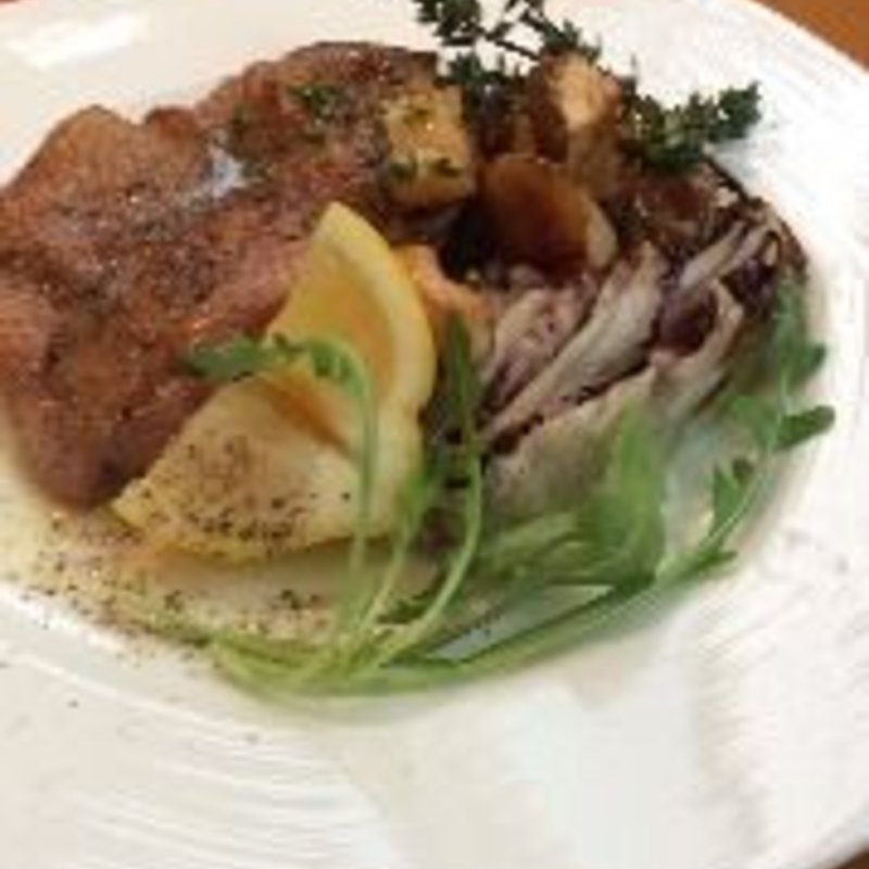 地鶏とジャガイモのロースト(ラ・アーニー・マリス)