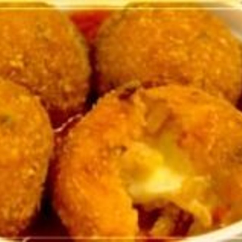 チーズ入りライスコロッケ(生ハム食べ放題のお店イタリアンバルCafeMiele)