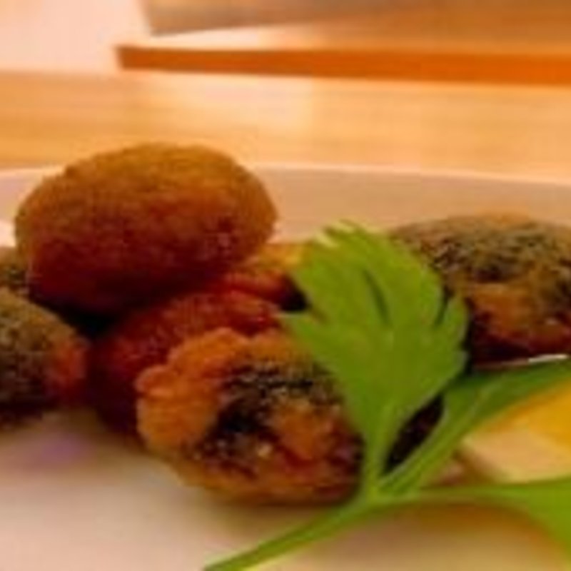 オリーブのフリット(生ハム食べ放題のお店イタリアンバルCafeMiele)