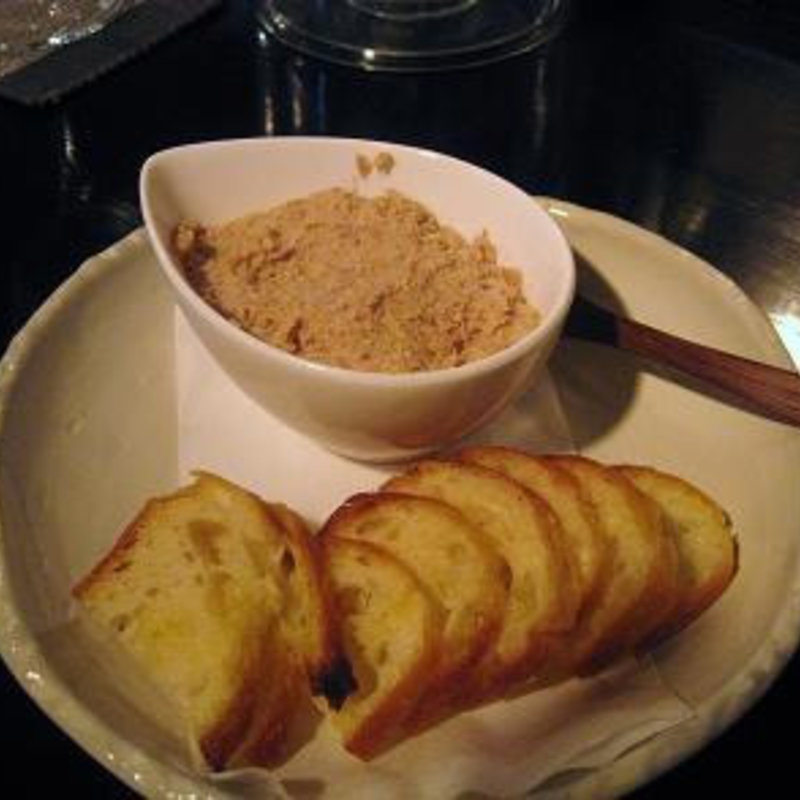 レバーパテとバケット(夢酒 ダイニングバームッシュ藤沢店)