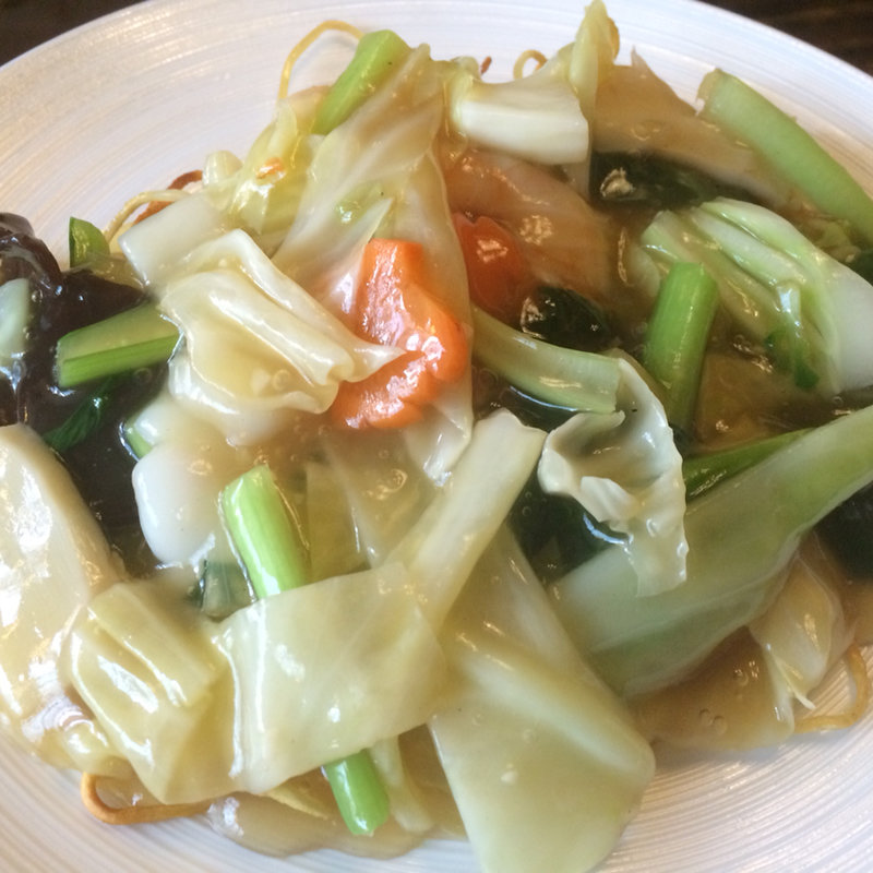 ランチセットメイン(五目焼きそば)(明賢荘 )