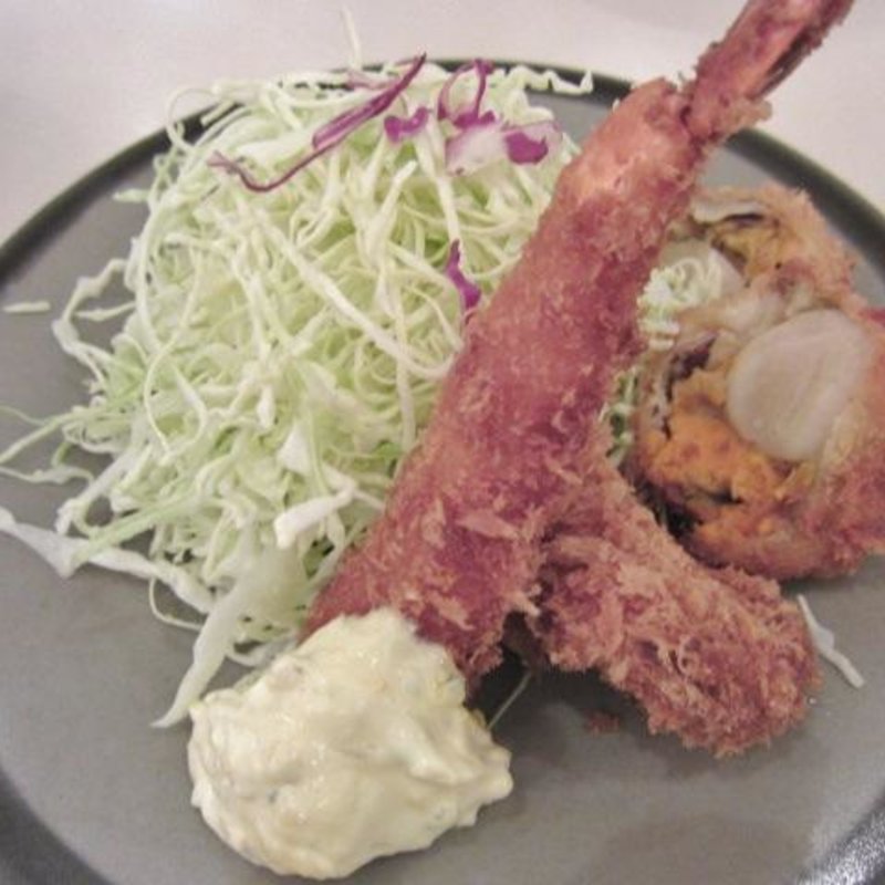 盛り合わせ定食(とんかつたちばな )