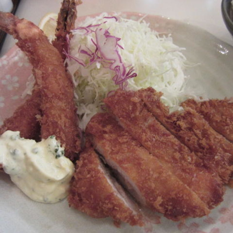 コラボ定食(とんかつたちばな )