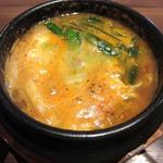 チーズスンドゥブ定食(韓国美食 KEFA （ケファ）)