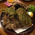 海藻の天ぷら(おもろ 梅田店)