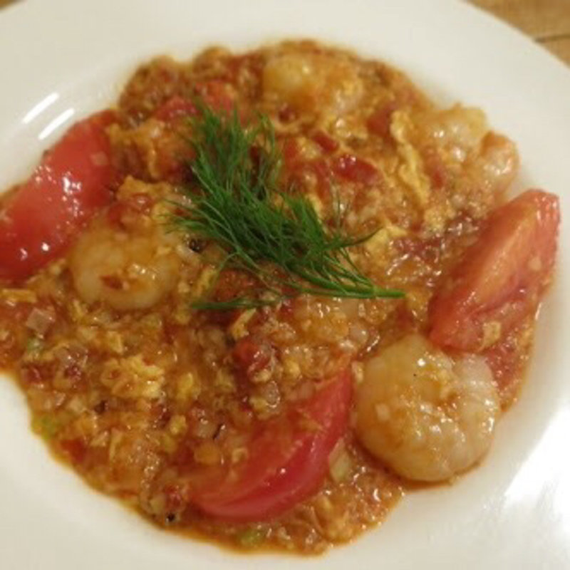 トマトの炒め物イタリア風(ヴェッキオアルベロ （VecchioAlbero）)