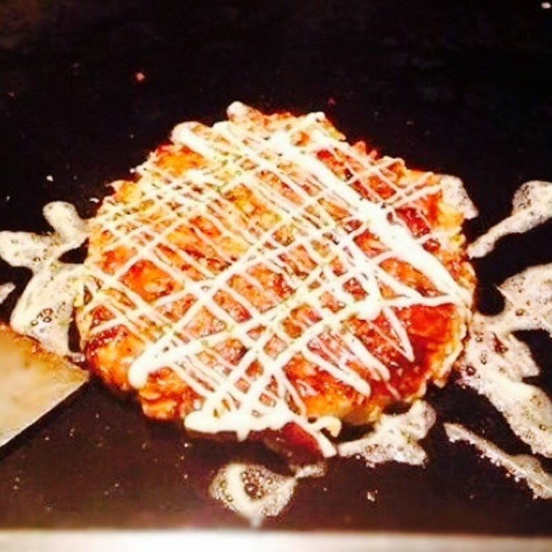 豚モダン焼き(もんじゃ鉄板焼きモンスーン )