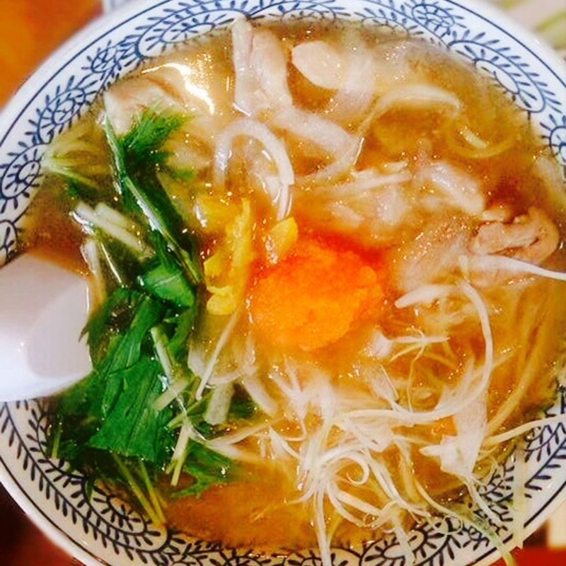 ゆず塩仕立て鶏そば(丸源ラーメン 松阪店 )