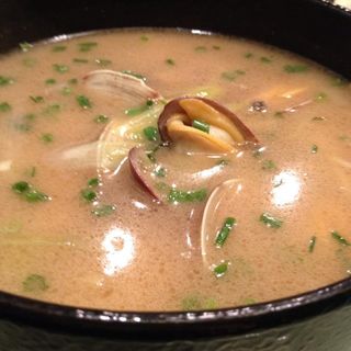 蜊香湯麺（あさりそば）(広東料理 吉兆 (キッチョウ))