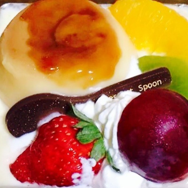 プリンアラモード(モンブランKOBE サンドール長田店)