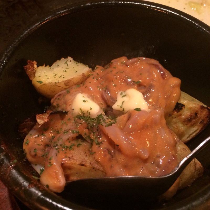 石焼塩辛じゃがバター(鳥酎 飯田橋 )