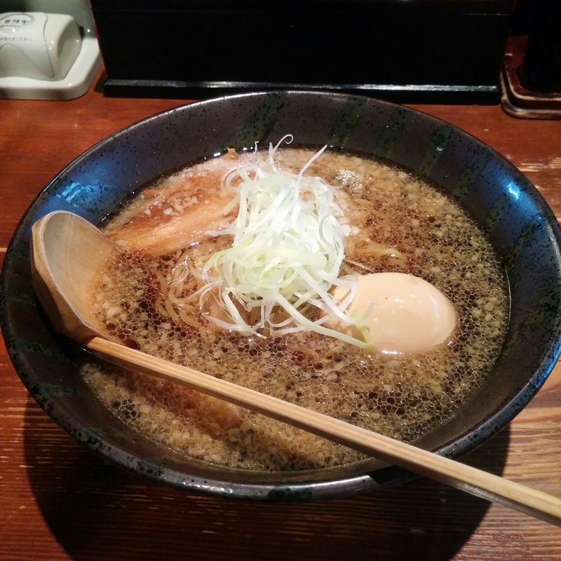 こがし醤油ラーメン(壱鵠堂 天王町店 （いちこくどう）)