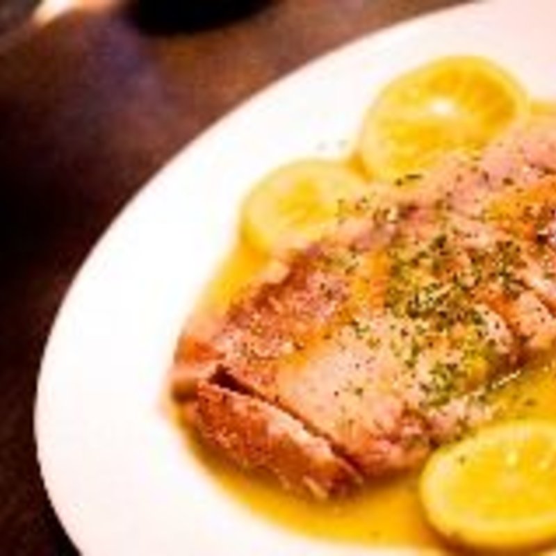 豚ロースのレモンソテー(生ハム食べ放題のお店イタリアンバルCafeMiele)