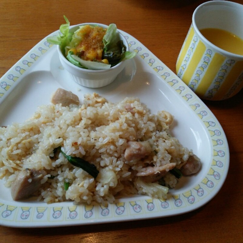 キッズセット チキンとほうれん草のピラフ(グルービー 大甕店 （Groovy）)