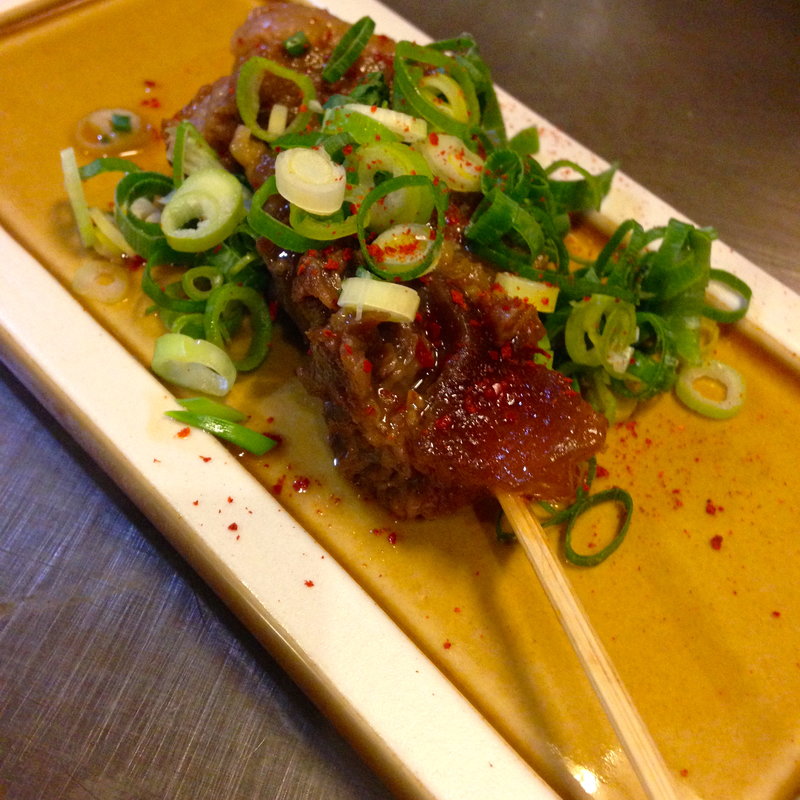 どてやき串(鉄板焼屋 人生の楽園 （じんせいのらくえん）)