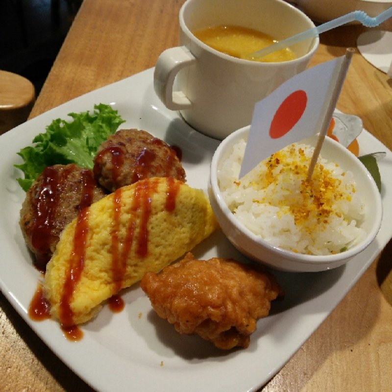 キッズプレート オムレツ(さくらカフェひたち )