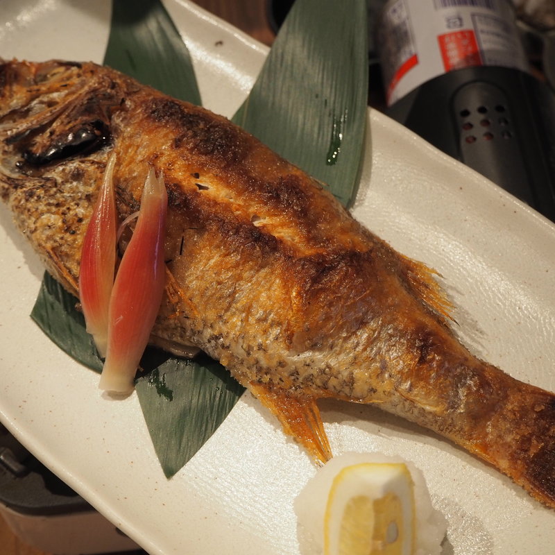 喉黒の姿焼き(魚旬 浜松町店)