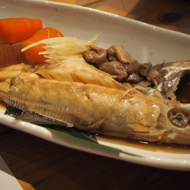 馬面剥の姿煮(魚旬 浜松町店)