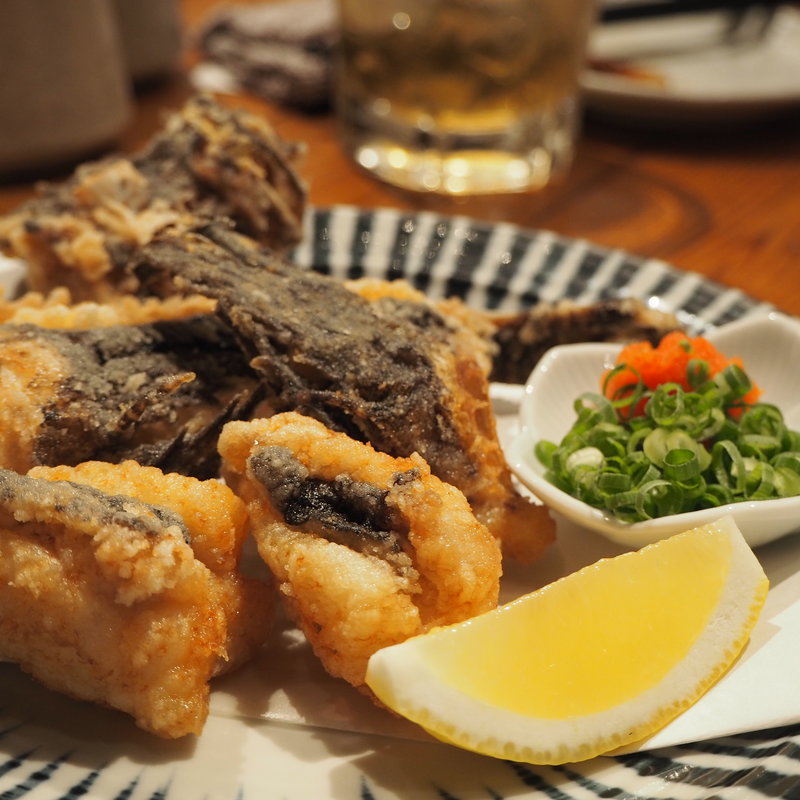 虎魚の姿唐揚げ(魚旬 浜松町店)