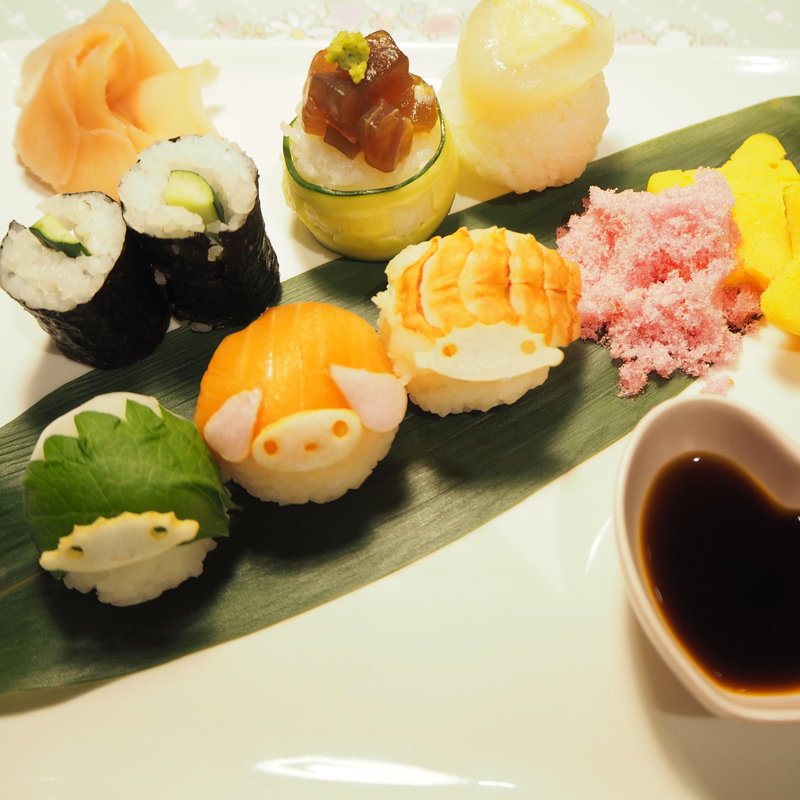 マイメロディ、キキ＆ララの彩り手まり寿司(THE GUEST （ザ ゲスト）)