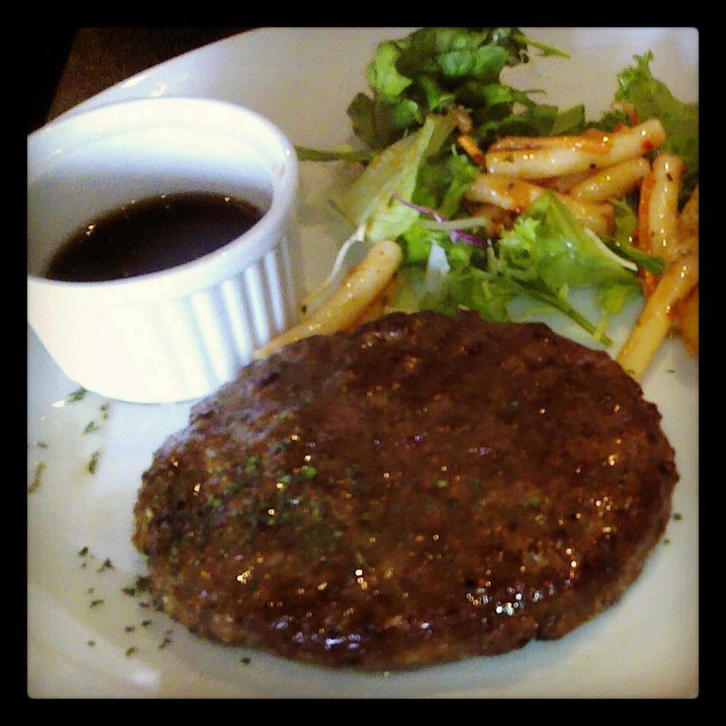 あさくまハンバーグシングル(ビストロ （BISTROT）)