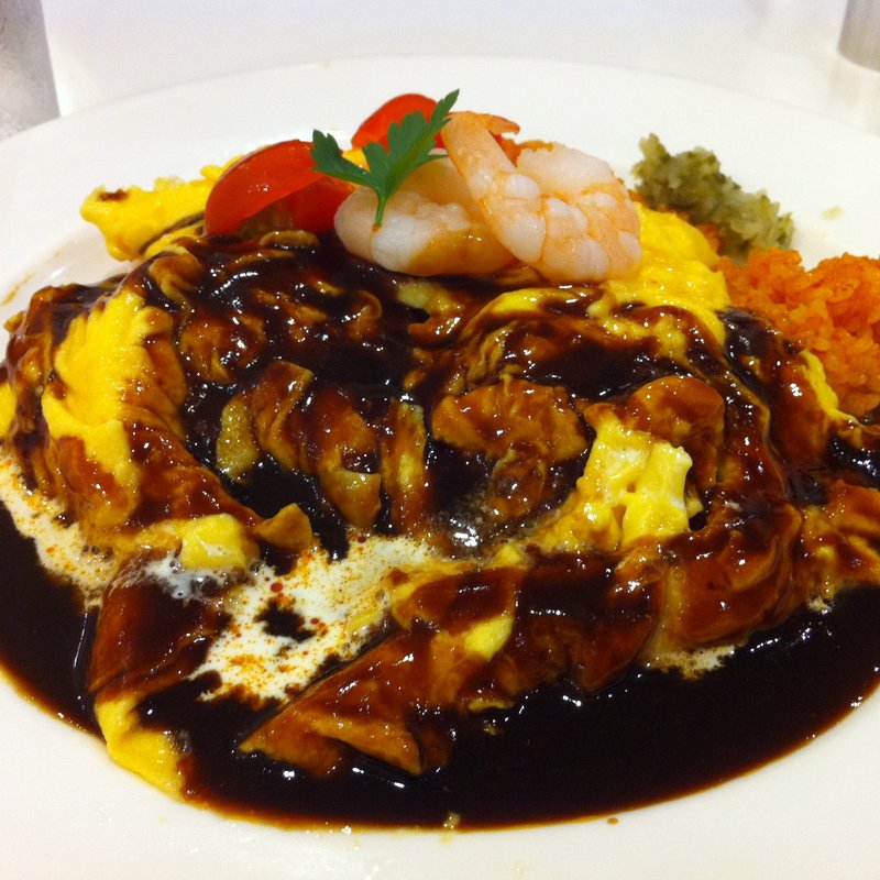 デミグラスソースのオムライス(新宿中村屋 オリーブハウス 浦和店)