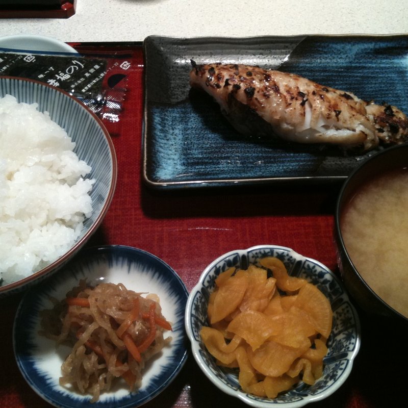 ぎんだら西京焼御飯(入金)