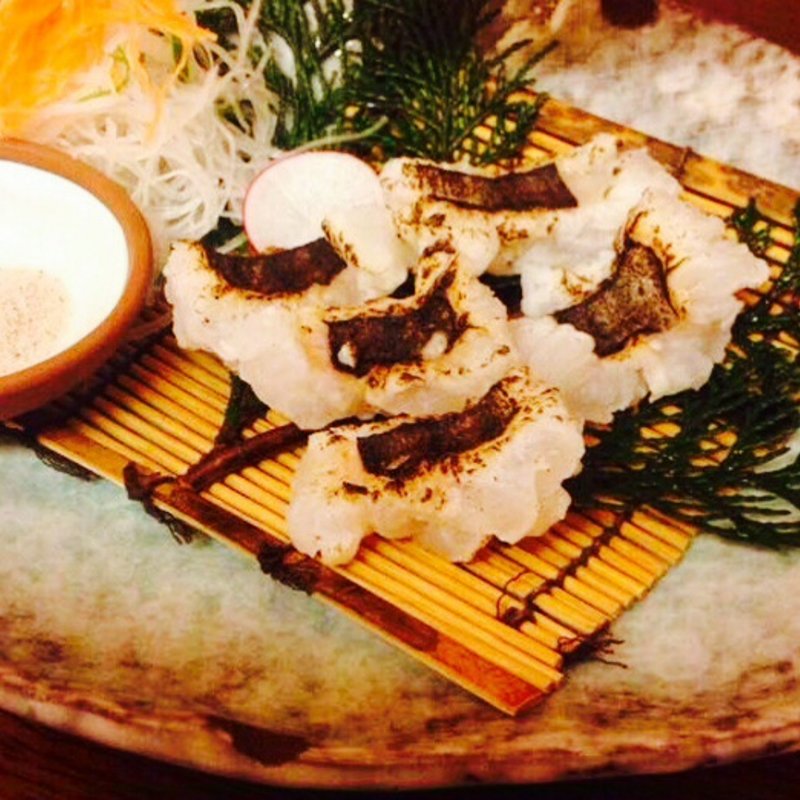 淡路産活天然はも 焼霜造り(いわし屋 )