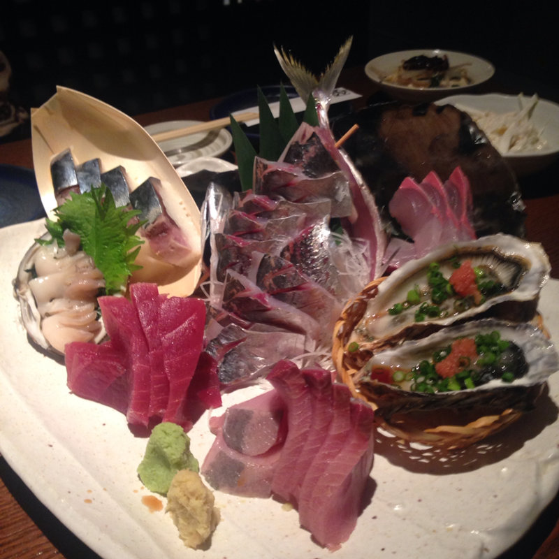 刺身3点盛り(魚金浜松町店)