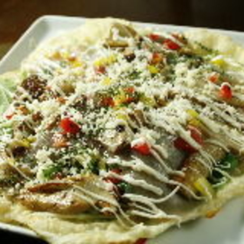 日替わりサラダピザ(炎丸 本八幡店)