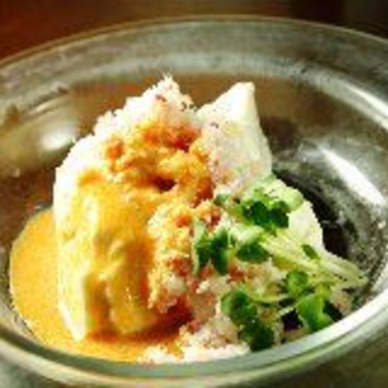 おぼろ豆腐 蟹のアメリケーヌ(炎丸 本八幡店)