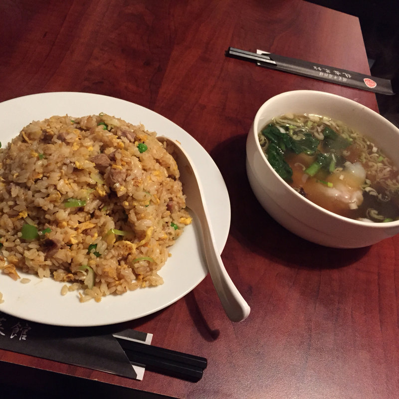 チャーハン＋ワンタンスープ(龍盛菜館 代々木店 （リュウセイサイカン）)