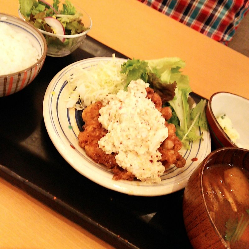 KAWARA特製！チキン南蛮のタルタルソース定食(kawara CAFE & KITCHEN トレッサ横浜店)