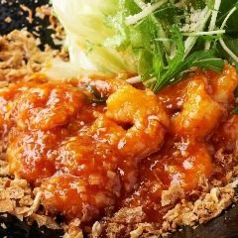 ぷりぷりエビチリ(中国料理酒家 中 船橋店)