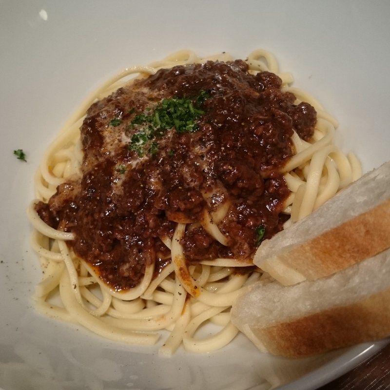 プレミアムミートソース(BISTRO CENT GRAMMES（ビストロ・ソングラム）虎ノ門本店)