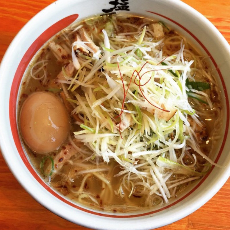 ネギ塩ラーメン(塩元帥 京田辺店 )