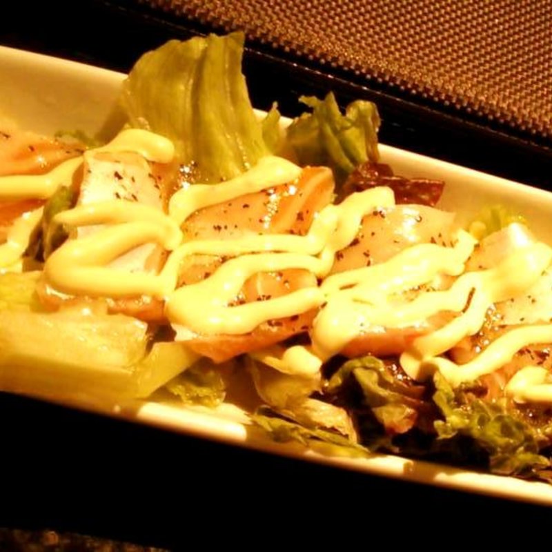 サーモンのカルパッチョ(スクナビコナ )