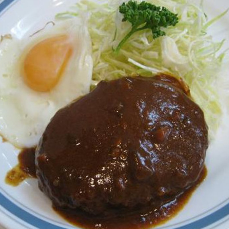 ハンバーグ定食(まるやま食堂 )