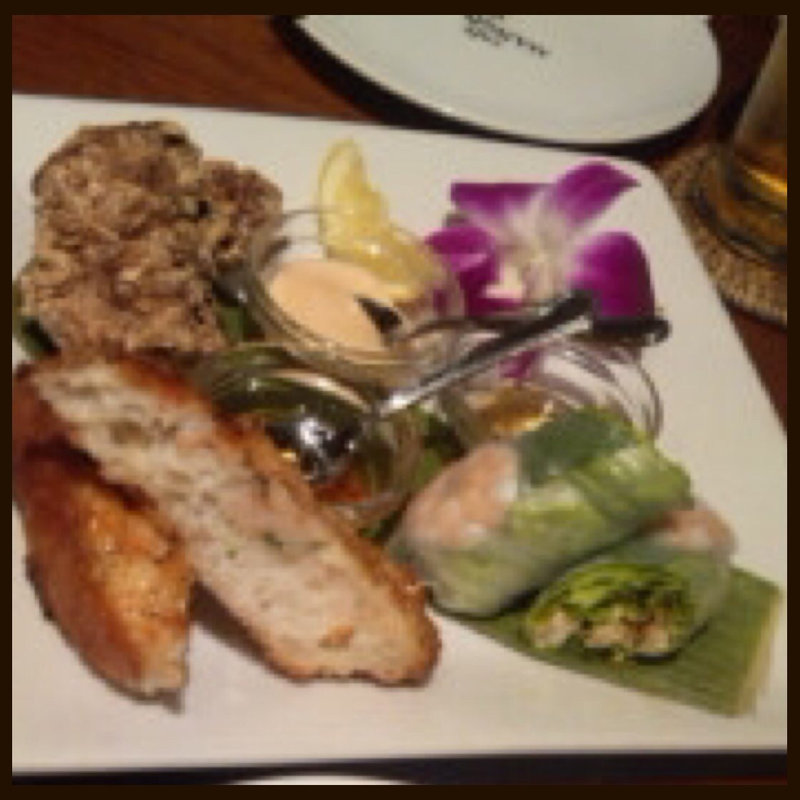 前菜3点盛合せ(マングローブ　お台場店)