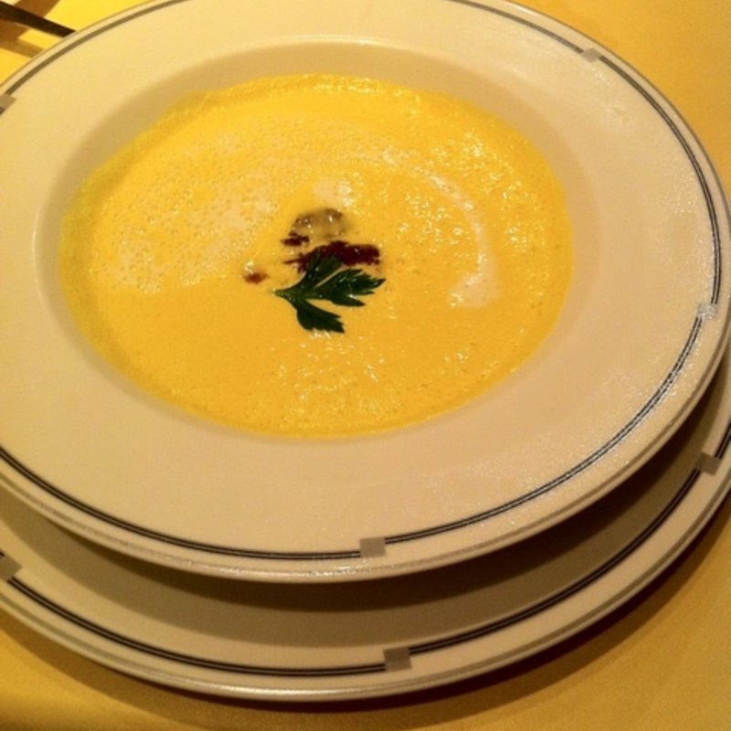 季節の冷たいポタージュ(九段プレジール)