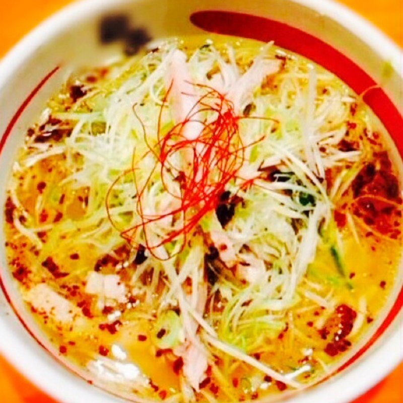 ネギ醤油ラーメン(伊川谷塩元帥)