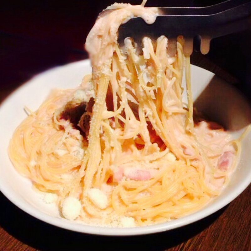 ベーコンとパルメザンの濃厚カルボナーラ(BABY FACE PLANET'S 桑名店)