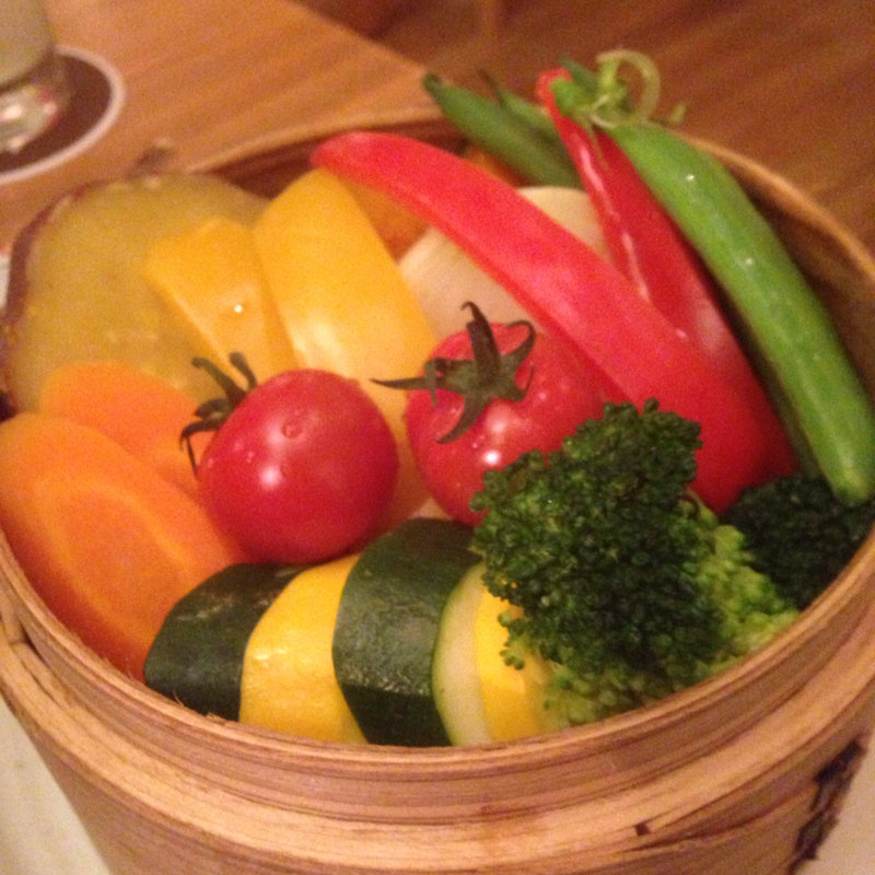 蒸し野菜(蒸し料理専門店mus)