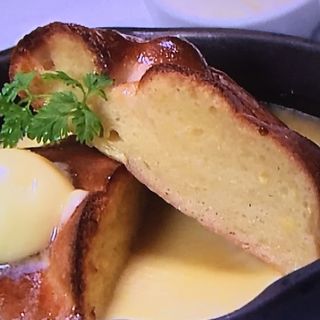 発酵バターの窯焼き フレンチプレーグル(パンケーキ専門店 バター 江坂 （パンケーキ専門店 Butter）)
