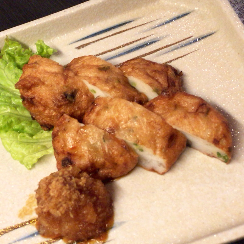 もだん自家製さつま揚(居酒屋 新町海鮮酒場 うおのや 西大橋)