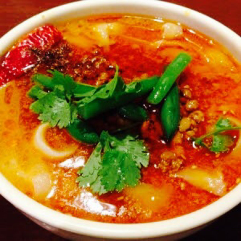 マーラーとうしょうめん(唐朝刀削麺 成田空港店)